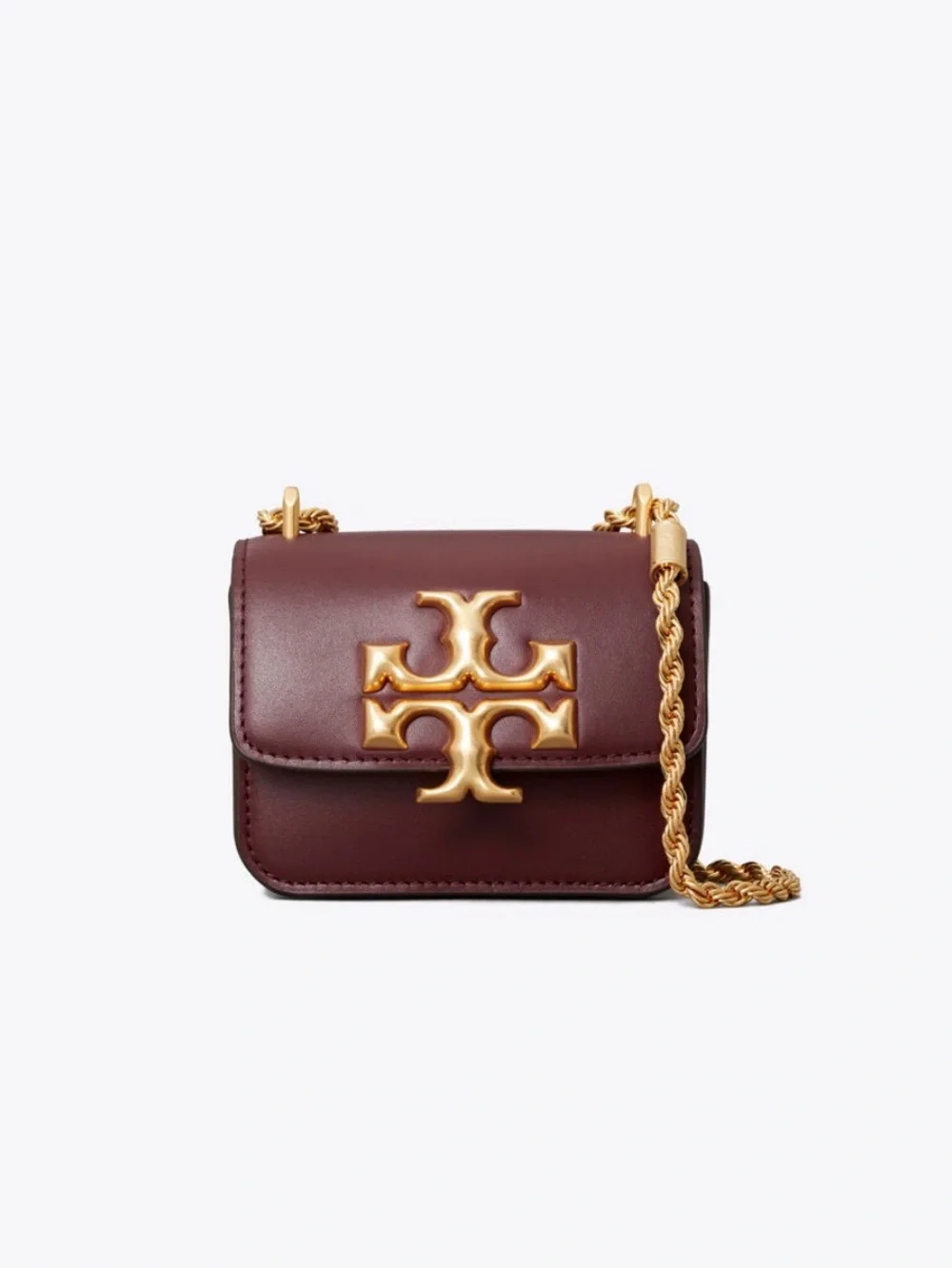 Tory Burch Eleanor Mini Crossbody Claret - NWT
